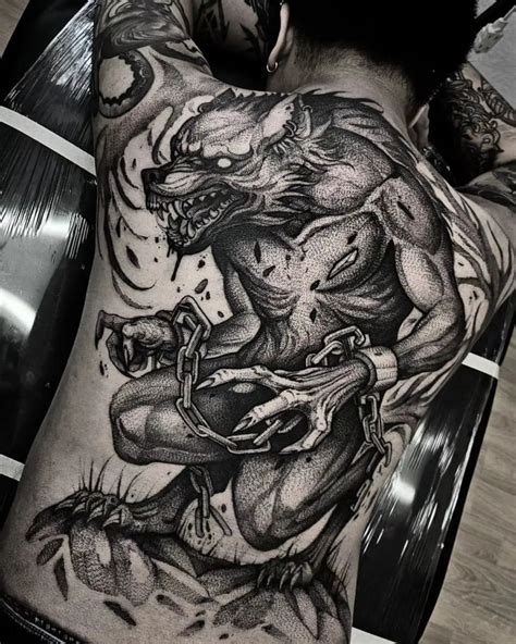 120 Werewolf tattoo ideas .